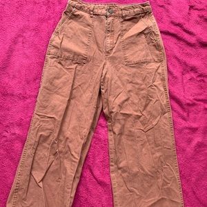 Size 8 Orange Universal Thread Wide Pants